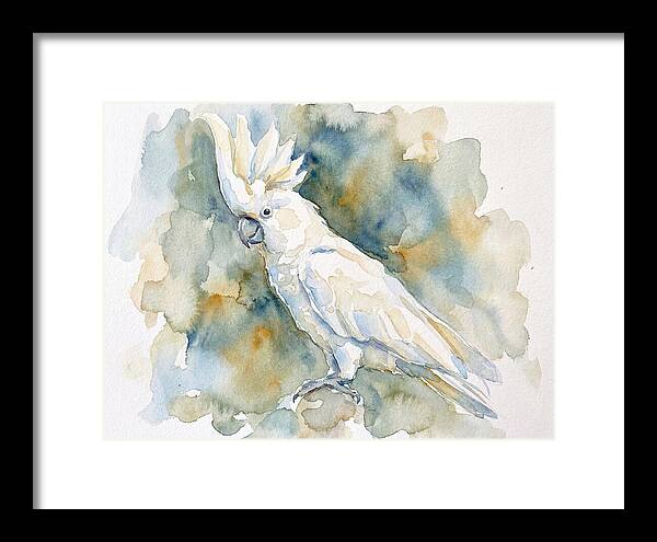 Cockatoo In Watercolor Bliss