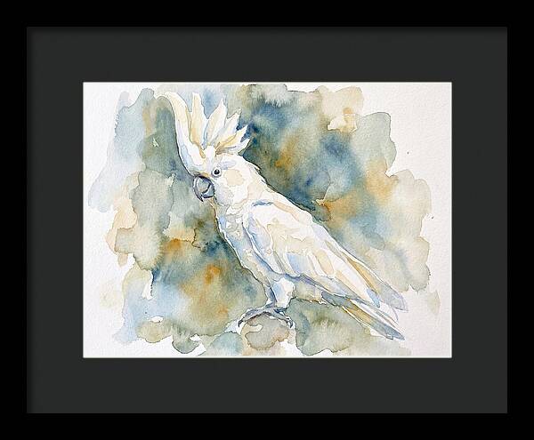 Cockatoo In Watercolor Bliss