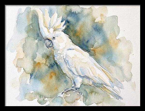 Cockatoo In Watercolor Bliss