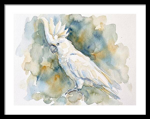 Cockatoo In Watercolor Bliss