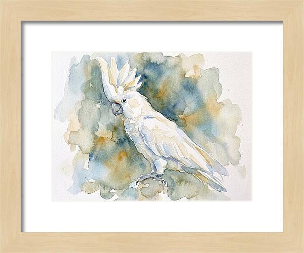 Cockatoo In Watercolor Bliss