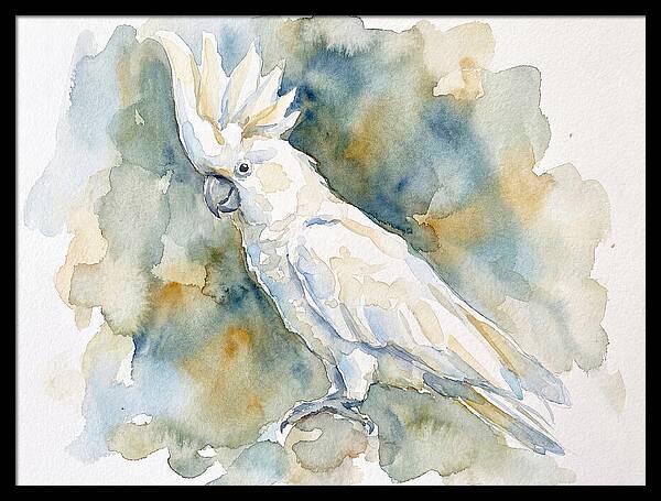 Cockatoo In Watercolor Bliss