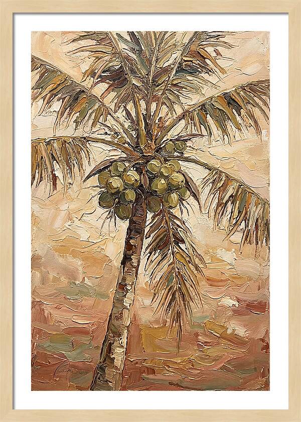 Coconut Palm Serenity