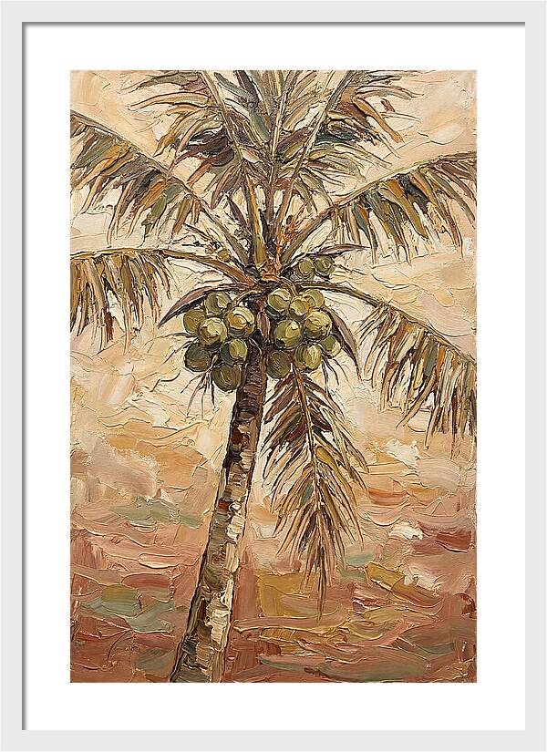 Coconut Palm Serenity