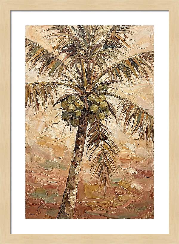 Coconut Palm Serenity