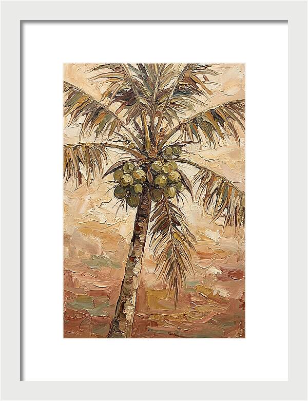 Coconut Palm Serenity