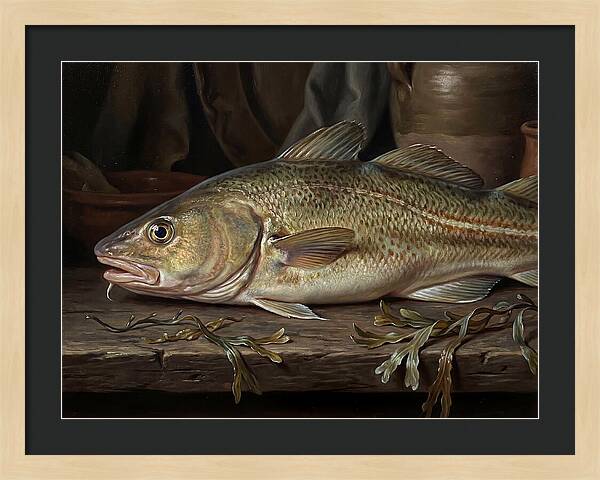 Cod Realism Still Life