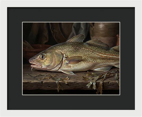 Cod Realism Still Life