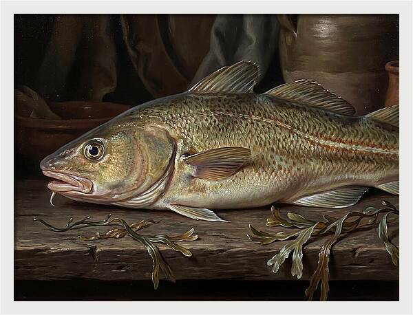 Cod Realism Still Life