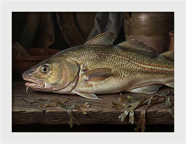 Cod Realism Still Life