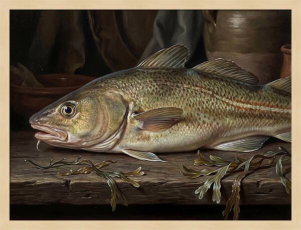 Cod Realism Still Life
