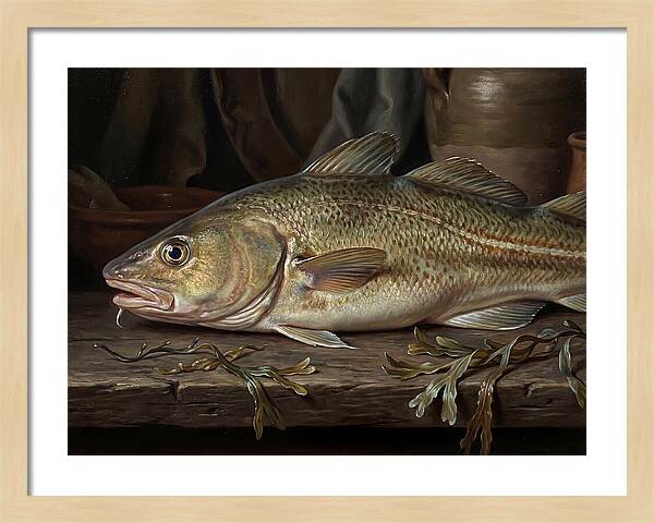 Cod Realism Still Life