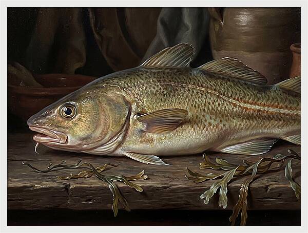 Cod Realism Still Life
