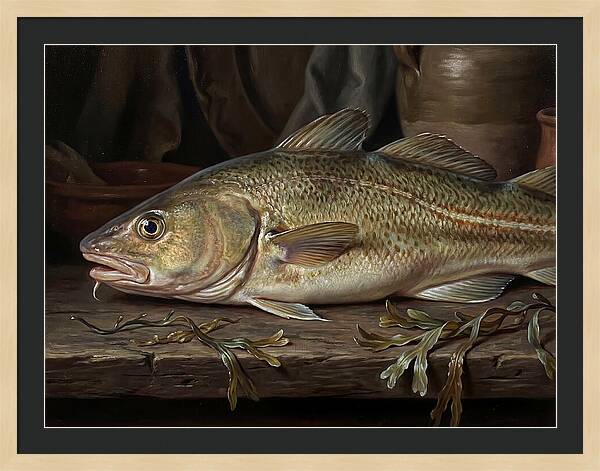 Cod Realism Still Life
