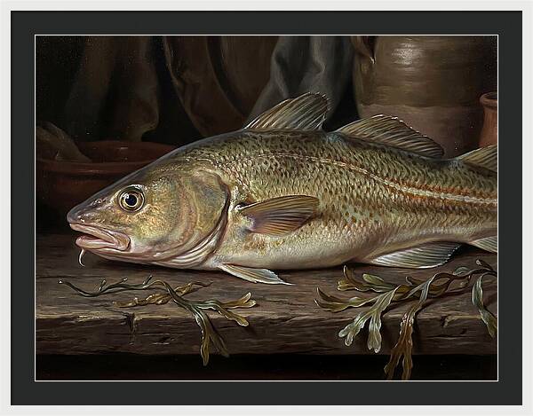 Cod Realism Still Life