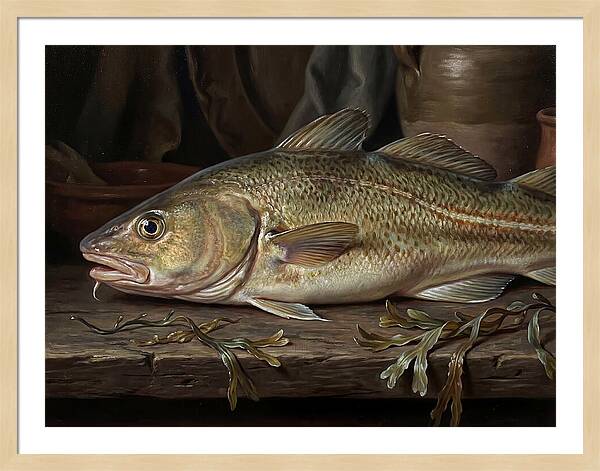 Cod Realism Still Life
