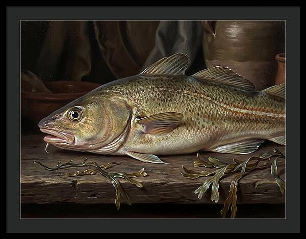 Cod Realism Still Life
