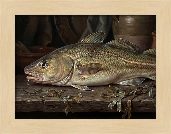 Cod Realism Still Life
