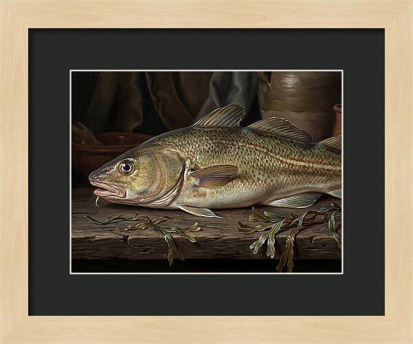 Cod Realism Still Life