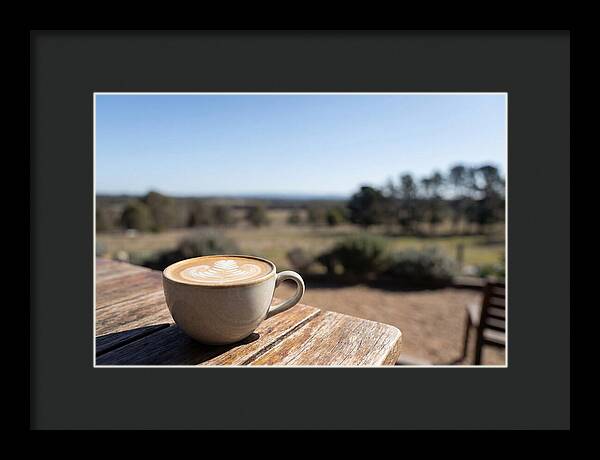 Coffee Cup With Latte Art