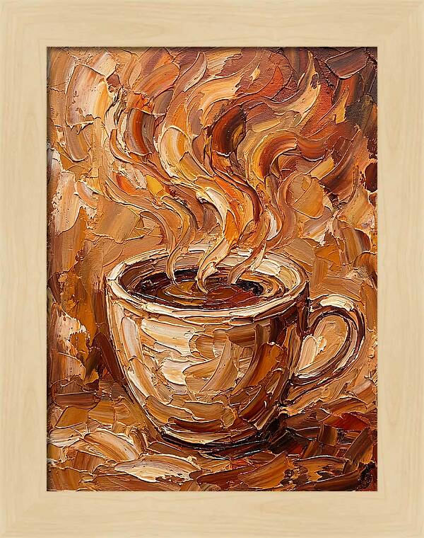 Coffee Cup With Steam