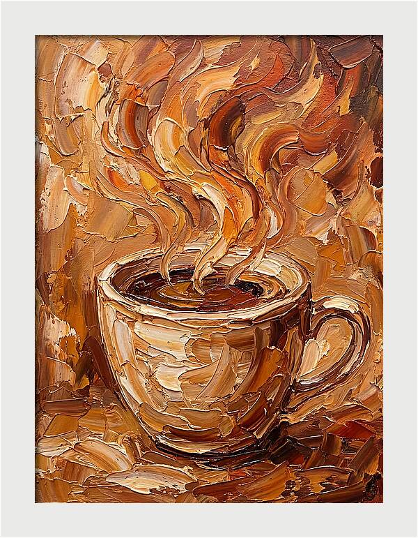 Coffee Cup With Steam