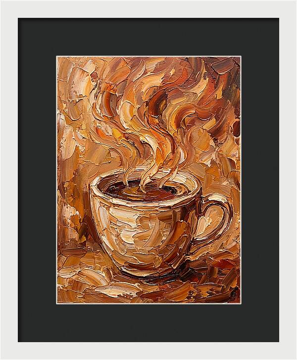 Coffee Cup With Steam