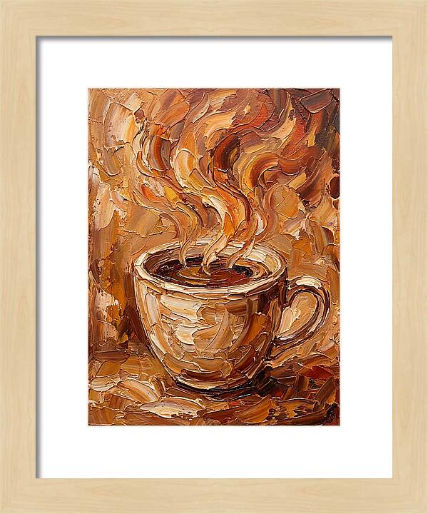 Coffee Cup With Steam
