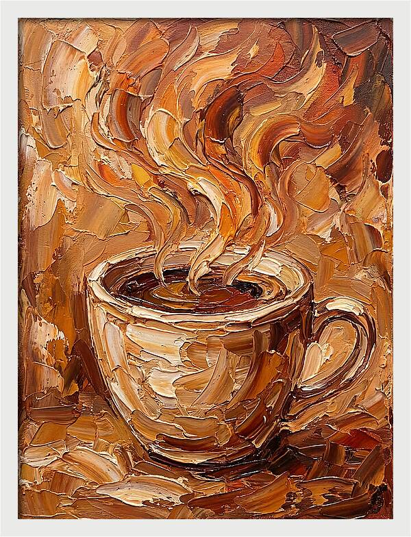 Coffee Cup With Steam