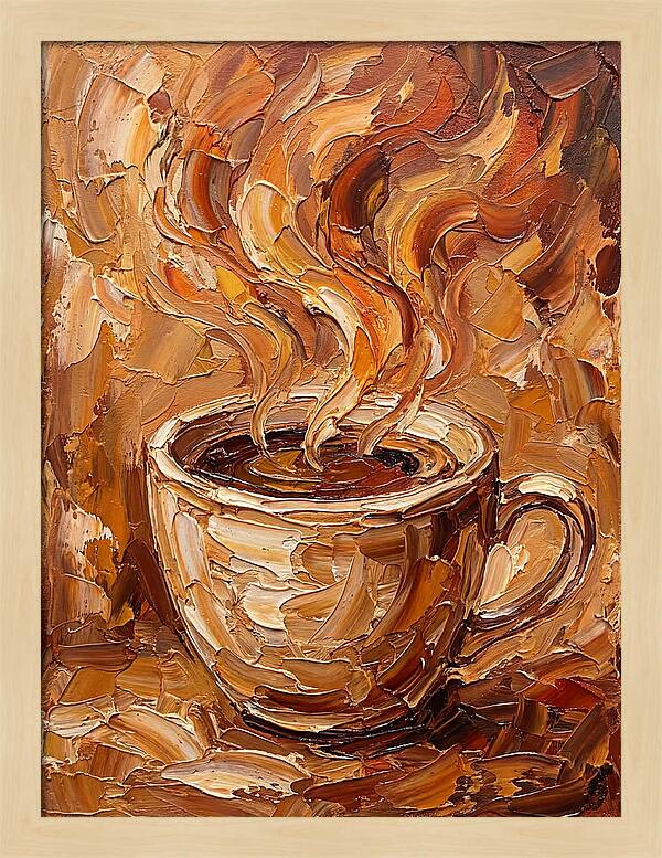 Coffee Cup With Steam
