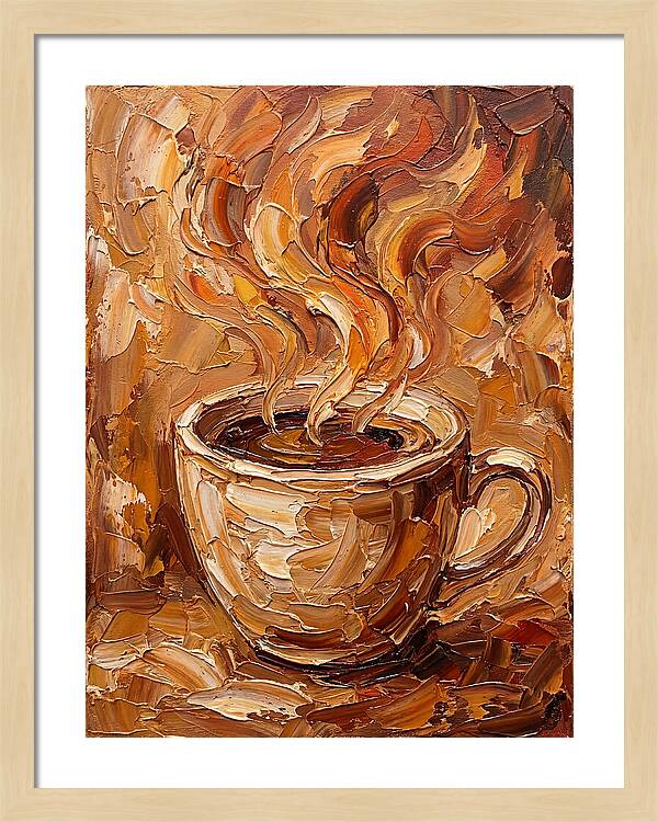 Coffee Cup With Steam
