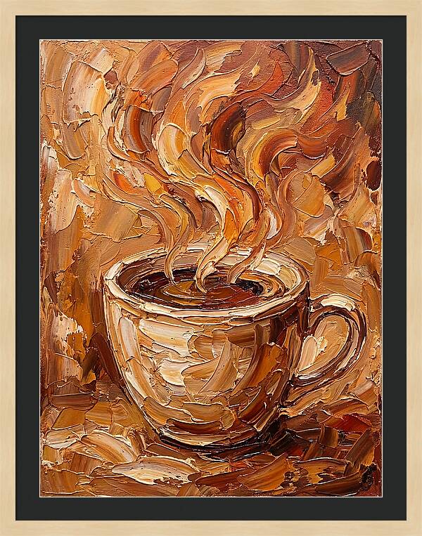 Coffee Cup With Steam