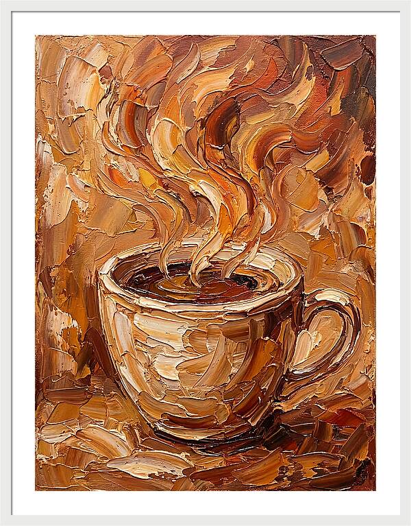Coffee Cup With Steam