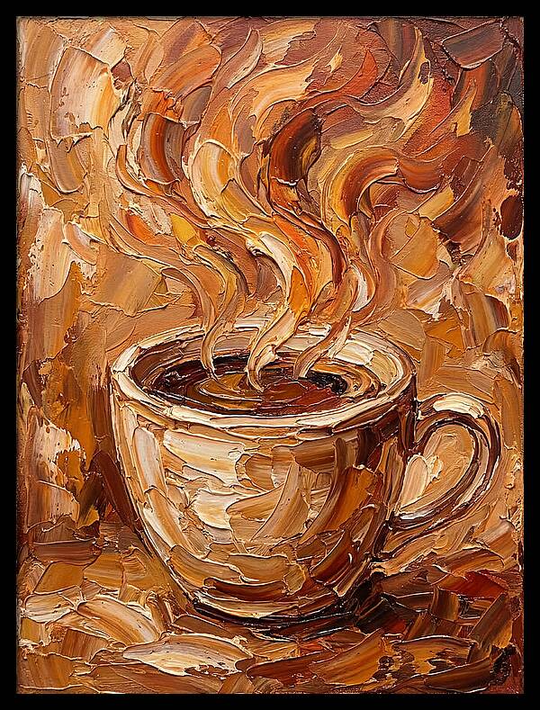 Coffee Cup With Steam