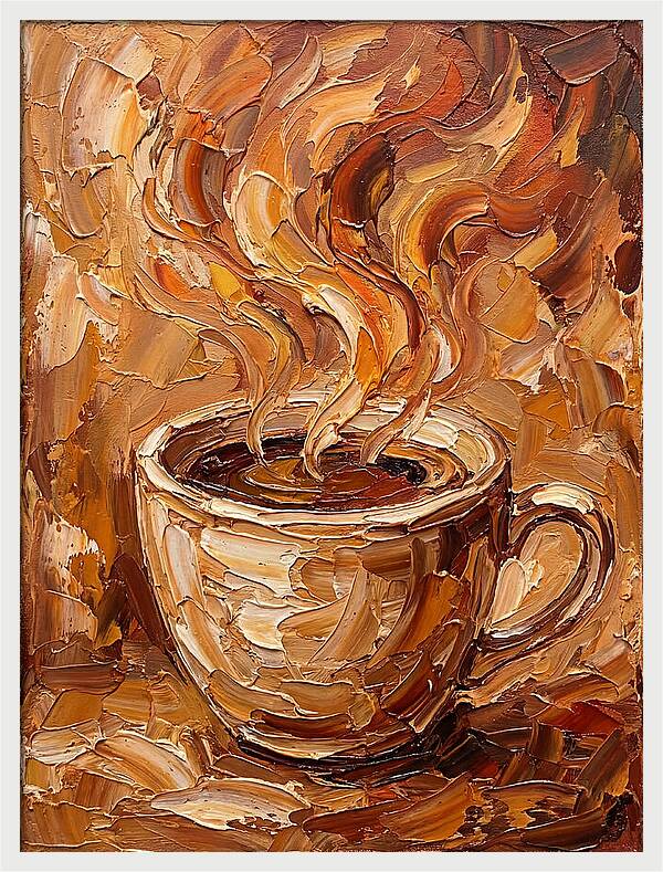 Coffee Cup With Steam