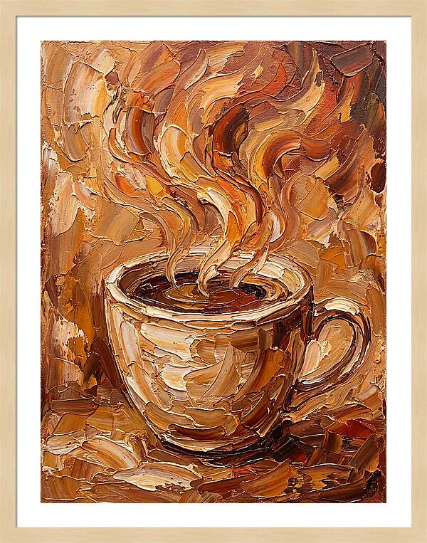 Coffee Cup With Steam