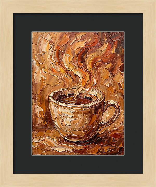 Coffee Cup With Steam