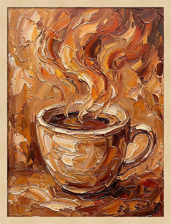 Coffee Cup With Steam