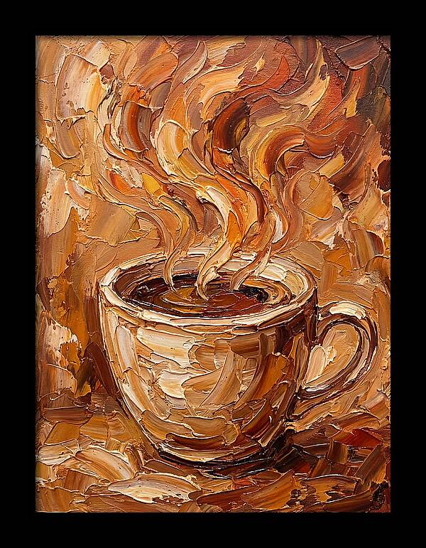 Coffee Cup With Steam