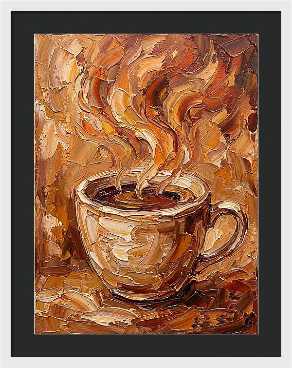 Coffee Cup With Steam