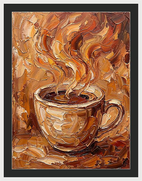 Coffee Cup With Steam