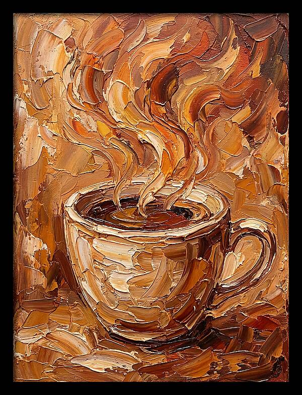 Coffee Cup With Steam