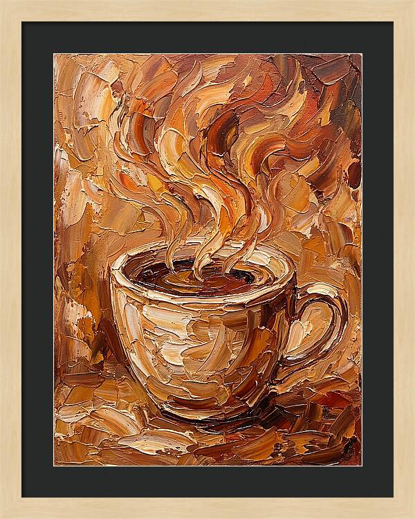 Coffee Cup With Steam