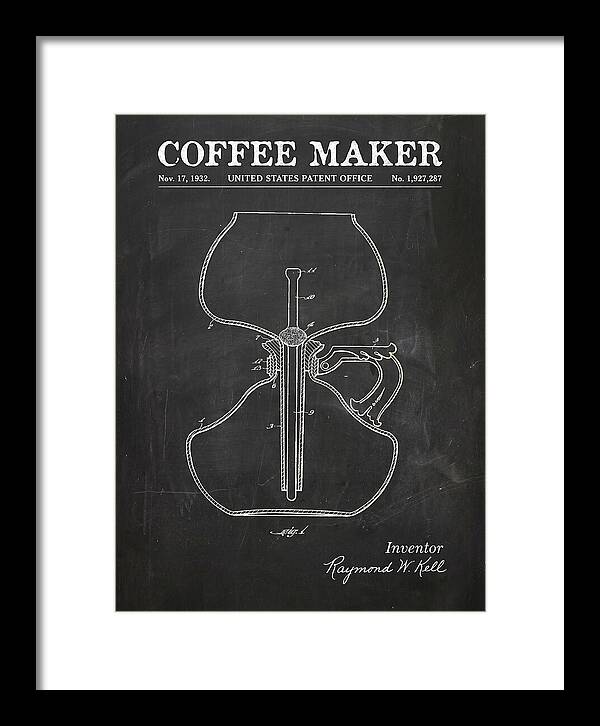 Coffee Maker Chalkboard Patent Us1927287a