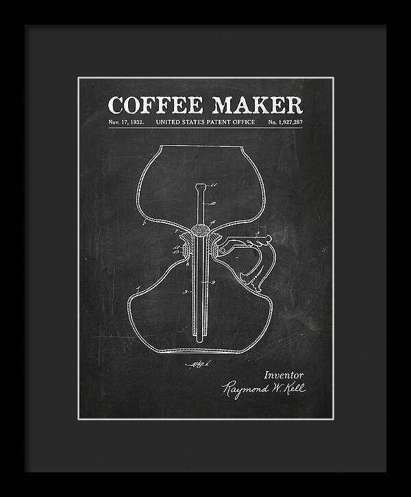 Coffee Maker Chalkboard Patent Us1927287a