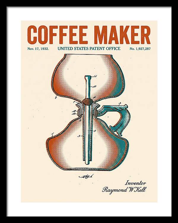 Coffee Maker Retro Patent Us1927287a