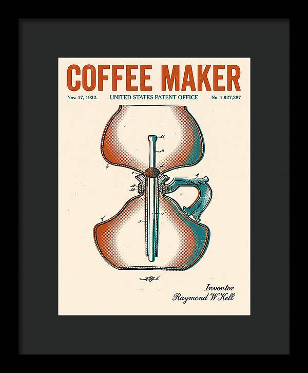 Coffee Maker Retro Patent Us1927287a