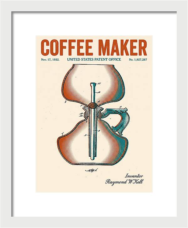 Coffee Maker Retro Patent Us1927287a