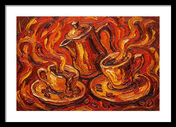 Coffee Still Life Expressionism