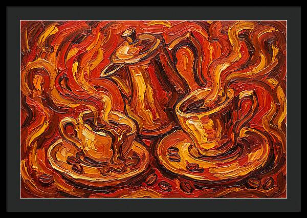 Coffee Still Life Expressionism
